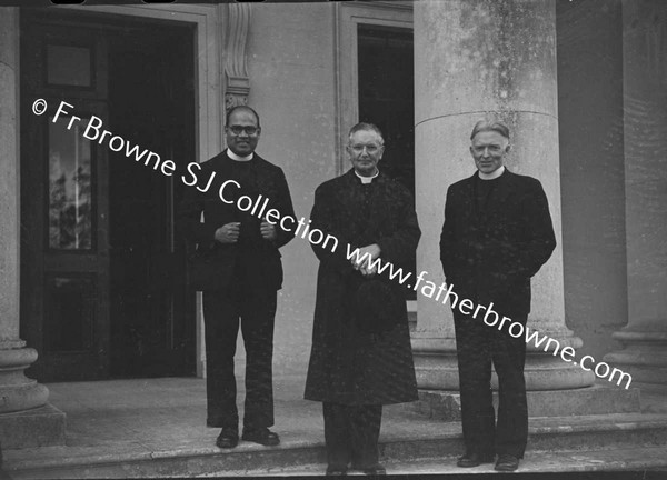 REV AUSTIN KELLEY S.J. WITH FR MAUAMA (GAO) AND FR DALY (CANADA) AND FR TYNDALL